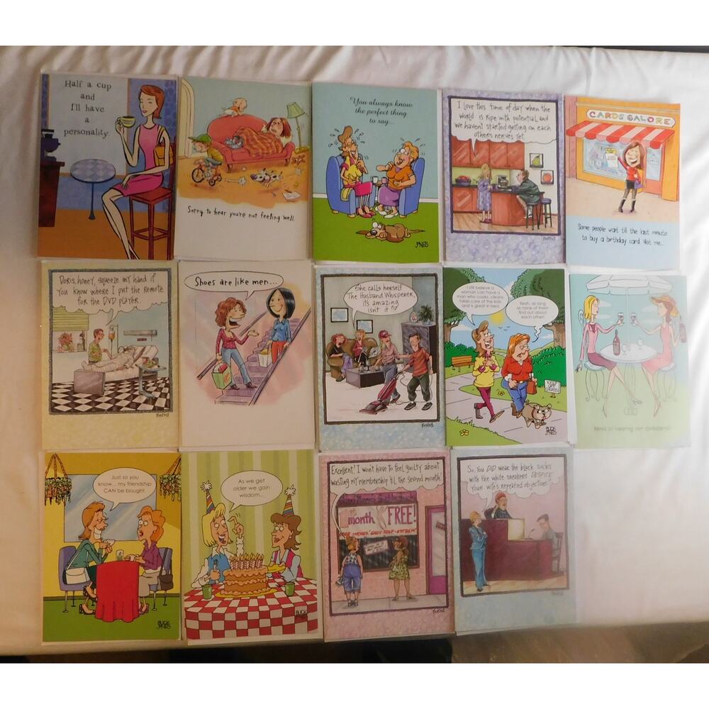 Greeting Cards  14 Different Kinds New With Envelopes